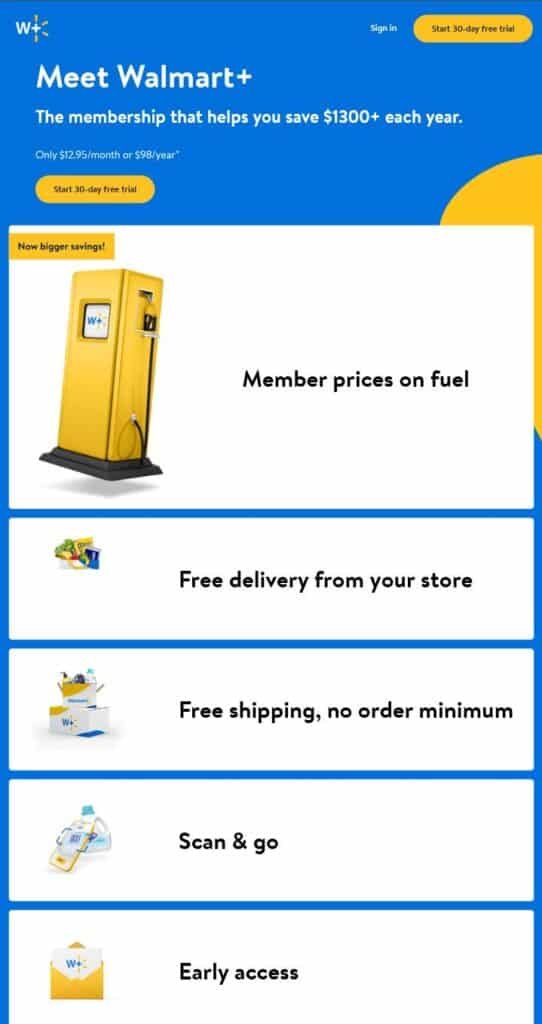 About Walmart and Walmart+